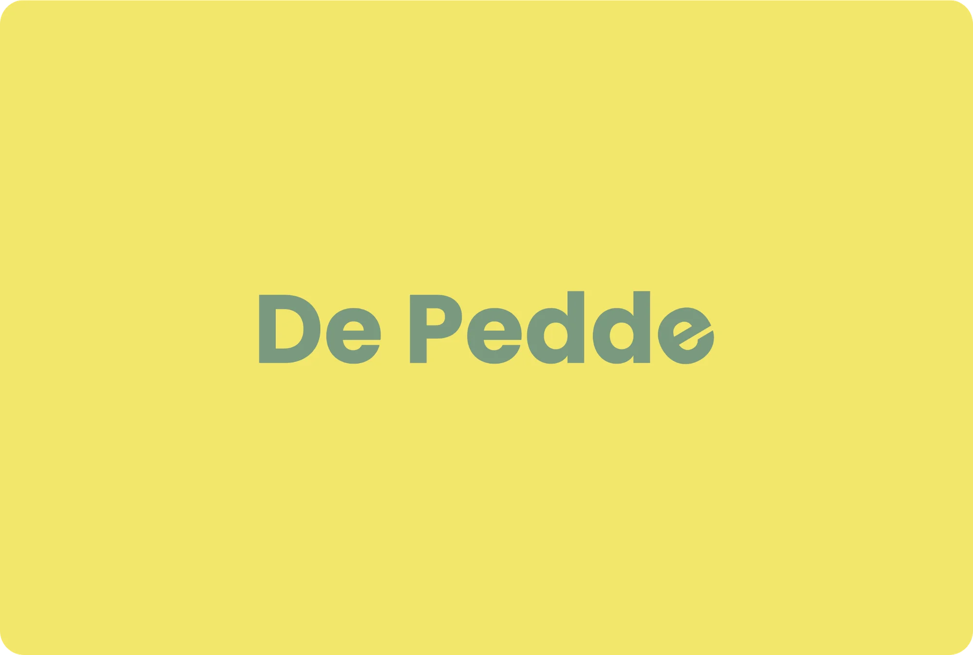 de pedde
